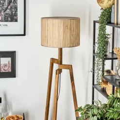 Bongal Lampadaire, Liseuse Écru, 1 lumière