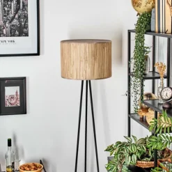 Bongal Lampadaire, Liseuse Noir, 1 lumière