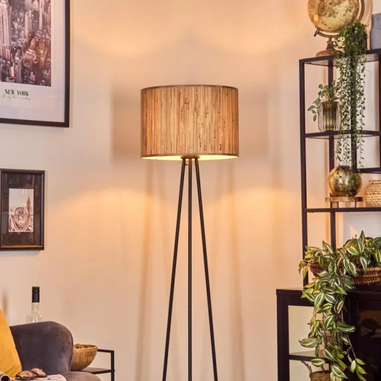 Bongal Lampadaire, Liseuse Noir, 1 lumière