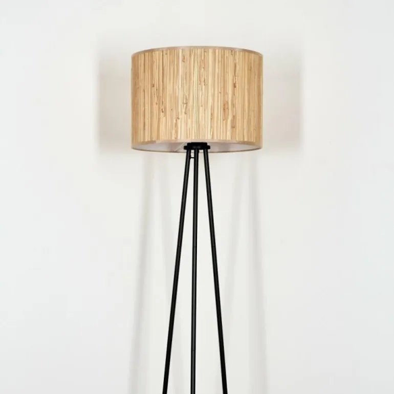 Bongal Lampadaire, Liseuse Noir, 1 lumière