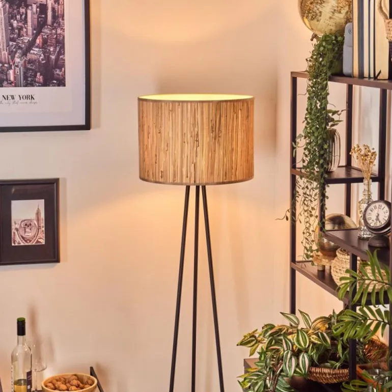 Bongal Lampadaire, Liseuse Noir, 1 lumière