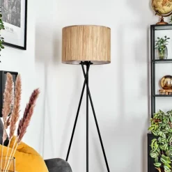 Bongal Lampadaire Noir, 1 lumière