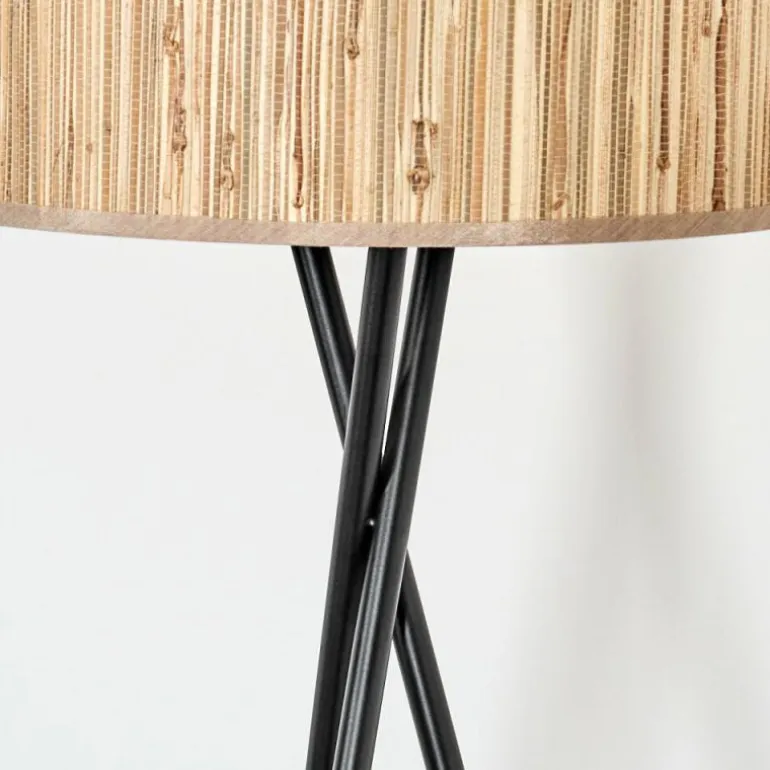 Bongal Lampadaire Noir, 1 lumière