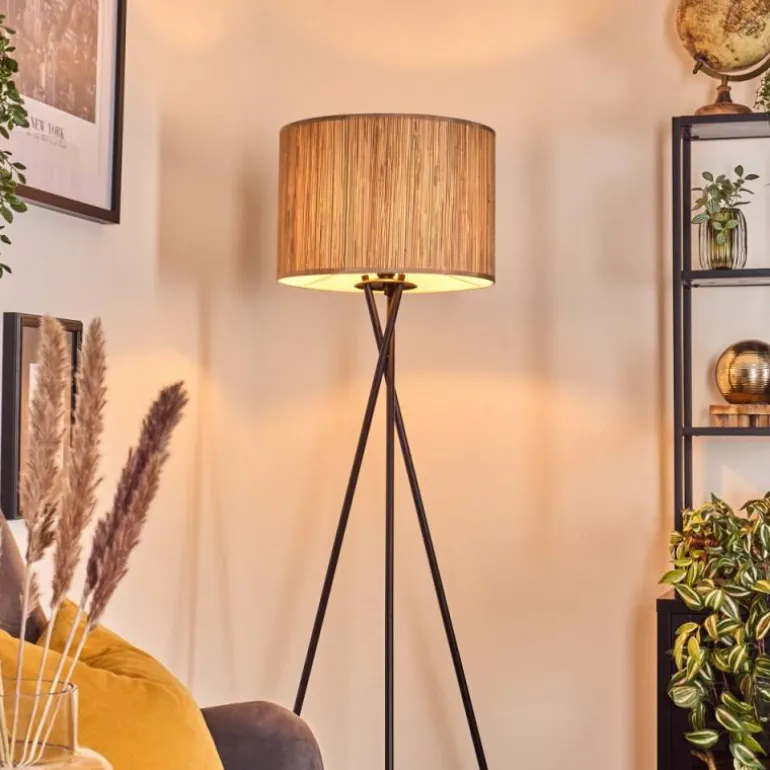 Bongal Lampadaire Noir, 1 lumière