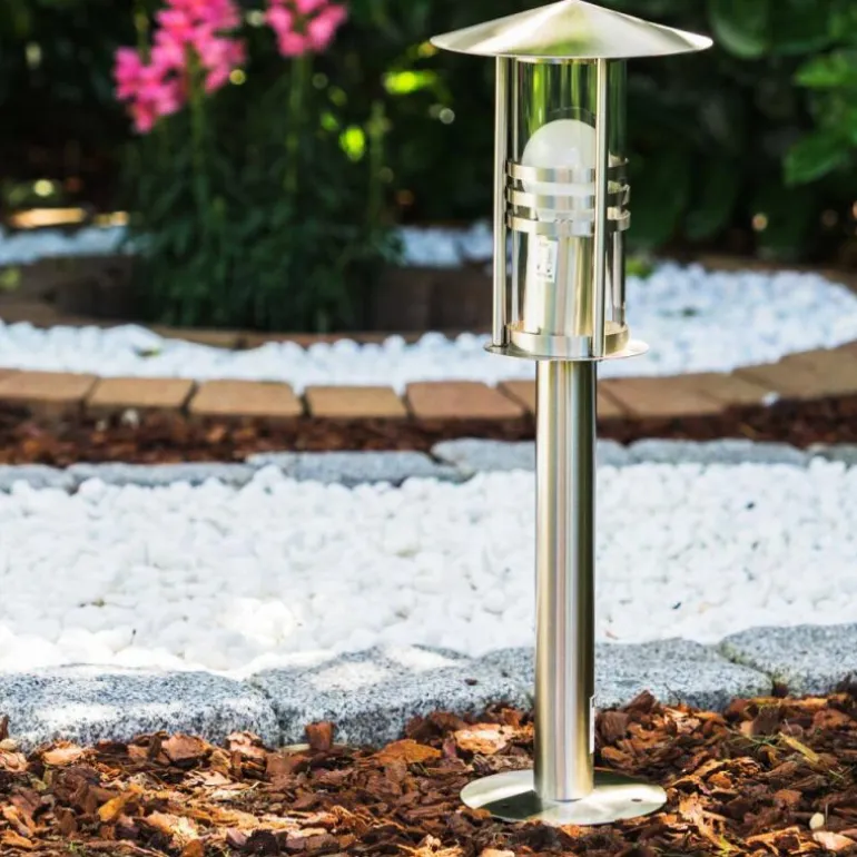 Borne d'éclairage Fushun Acier inoxydable, 1 lumière