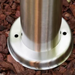 Borne d'éclairage Tunes Acier inoxydable, 1 lumière