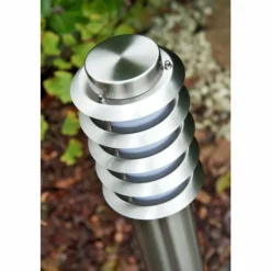 Borne d'éclairage Tunes Acier inoxydable, 1 lumière