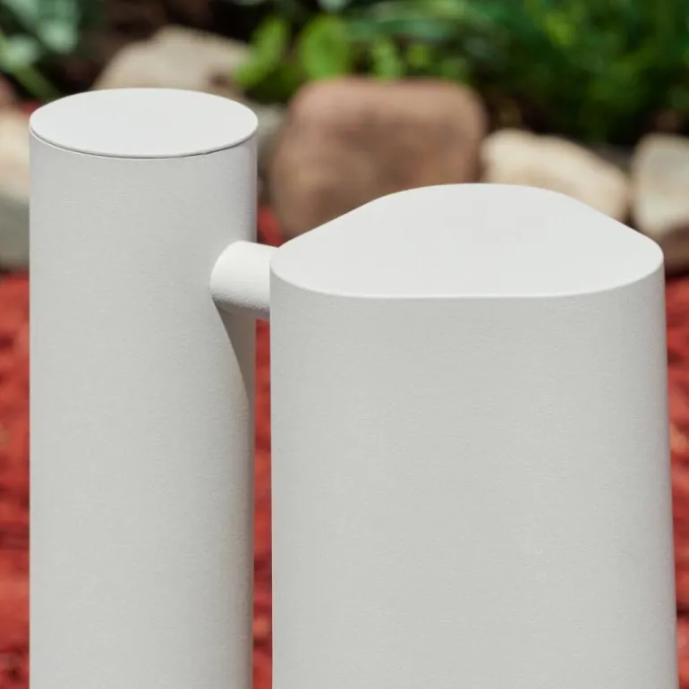 Borne lumineuse Amyton Blanc, 1 lumière