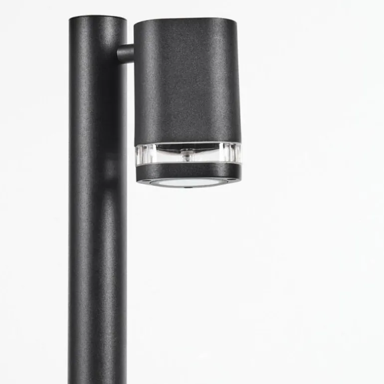 Borne lumineuse Amyton Noir, 1 lumière