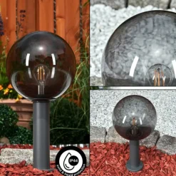 Borne lumineuse Bostarenga Anthracite, 1 lumière