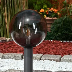 Borne lumineuse Bostarenga Anthracite, 1 lumière