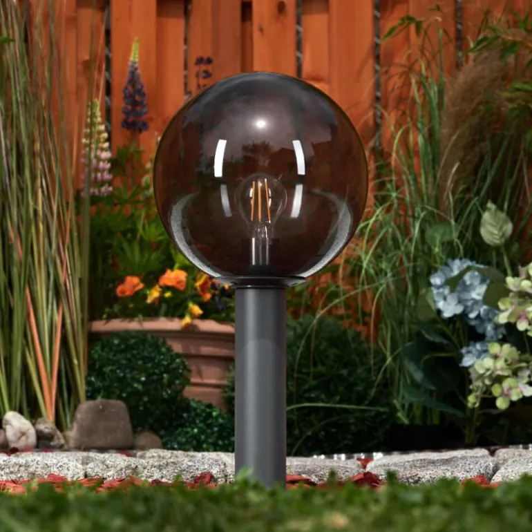 Borne lumineuse Bostarenga Anthracite, 1 lumière