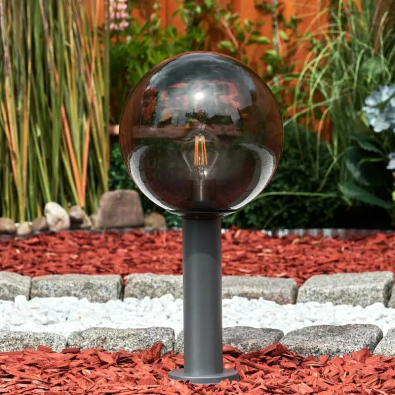 Borne lumineuse Bostarenga Anthracite, 1 lumière