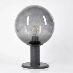 Borne lumineuse Bostarenga Anthracite, 1 lumière
