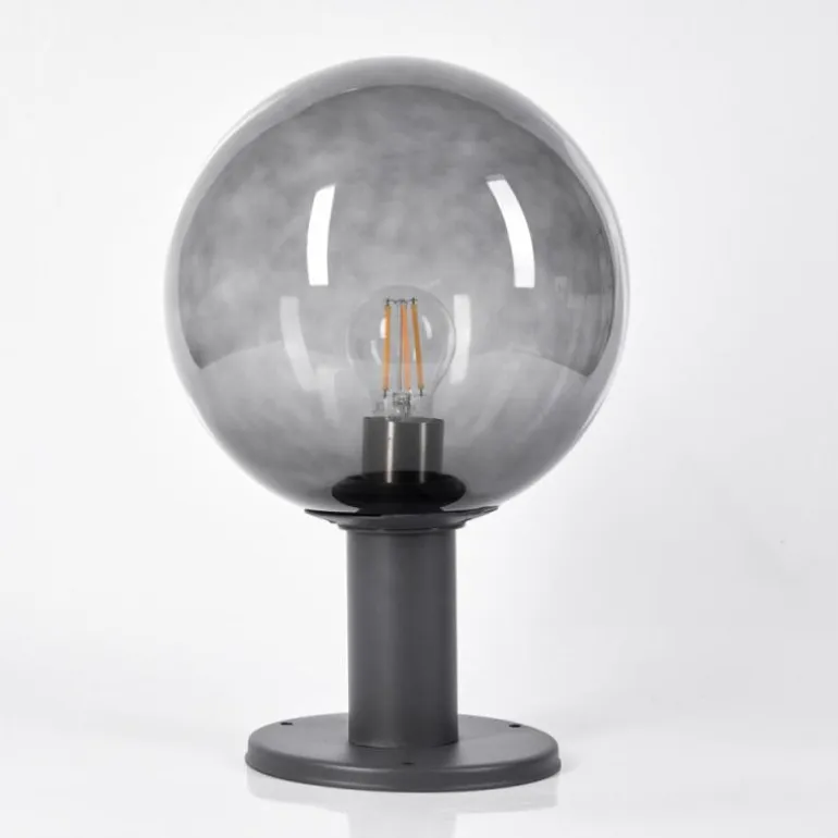 Borne lumineuse Bostarenga Anthracite, 1 lumière