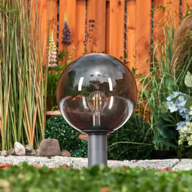 Borne lumineuse Bostarenga Anthracite, 1 lumière