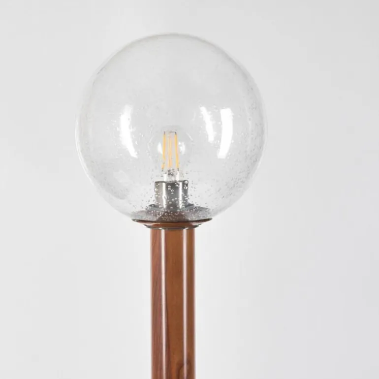 Borne lumineuse Bubodefo Brun, Couleur bois, 1 lumière