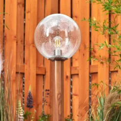 Borne lumineuse Bubodefo Brun, Couleur bois, 1 lumière