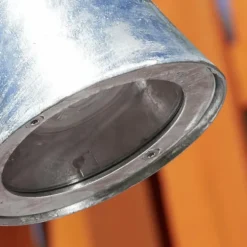 Borne lumineuse Cook Acier inoxydable, Zingué, 1 lumière