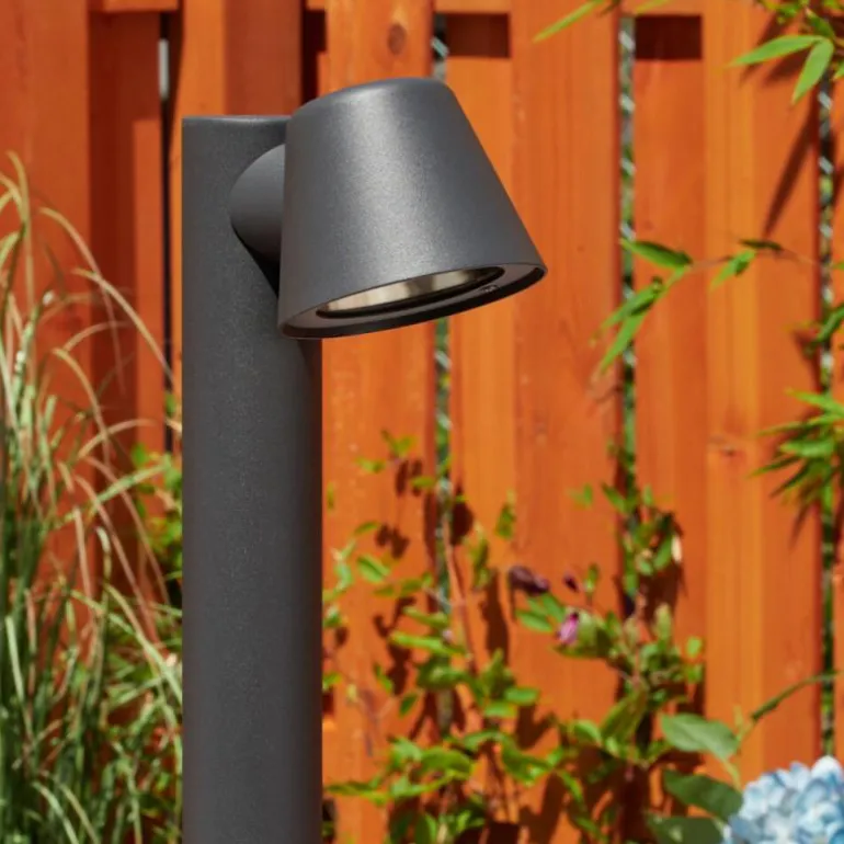 Borne lumineuse Cook Noir, 1 lumière