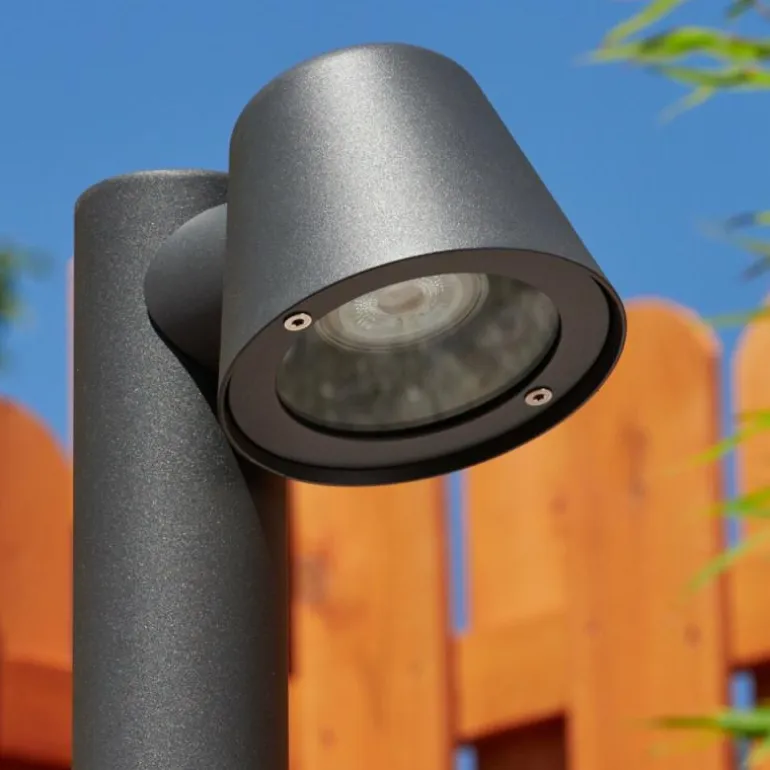Borne lumineuse Cook Noir, 1 lumière