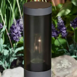 Borne lumineuse Gaborone Anthracite, 1 lumière
