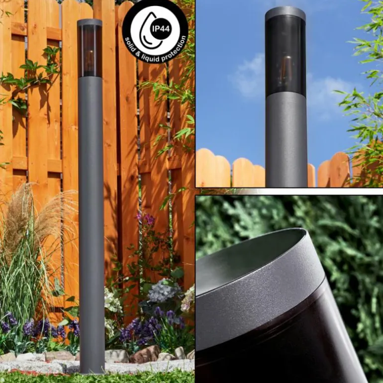 Borne lumineuse Gaborone Anthracite, 1 lumière