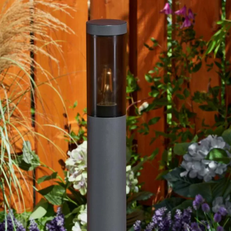 Borne lumineuse Gaborone Anthracite, 1 lumière