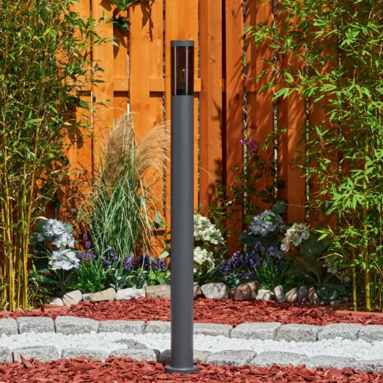 Borne lumineuse Gaborone Anthracite, 1 lumière