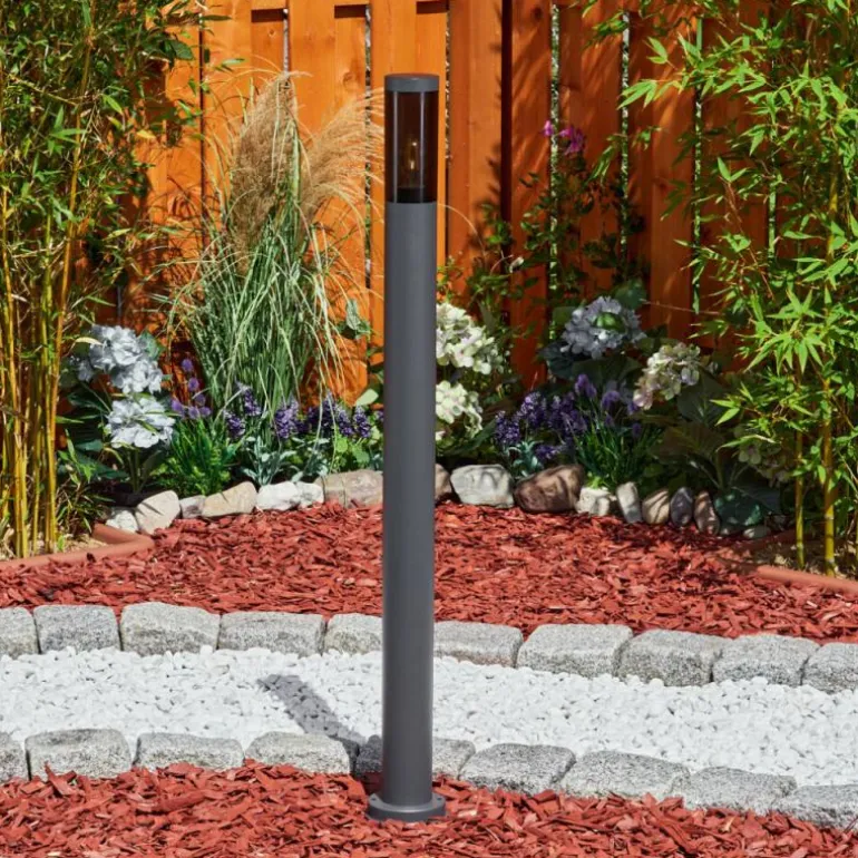 Borne lumineuse Gaborone Anthracite, 1 lumière