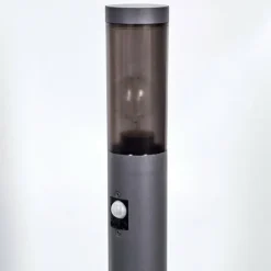 Borne lumineuse Gaborone Anthracite, 1 lumière, Détecteur de mouvement