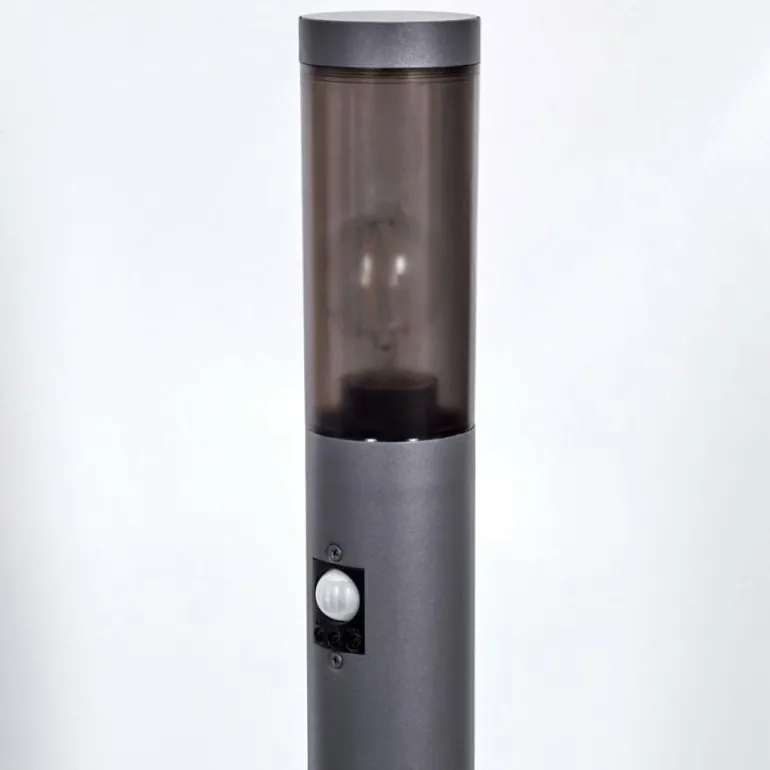 Borne lumineuse Gaborone Anthracite, 1 lumière, Détecteur de mouvement