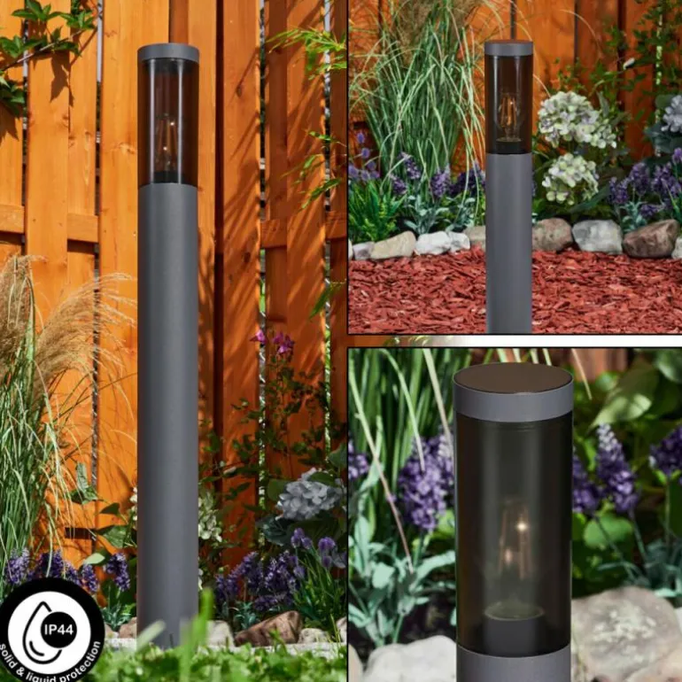 Borne lumineuse Gaborone Anthracite, 1 lumière