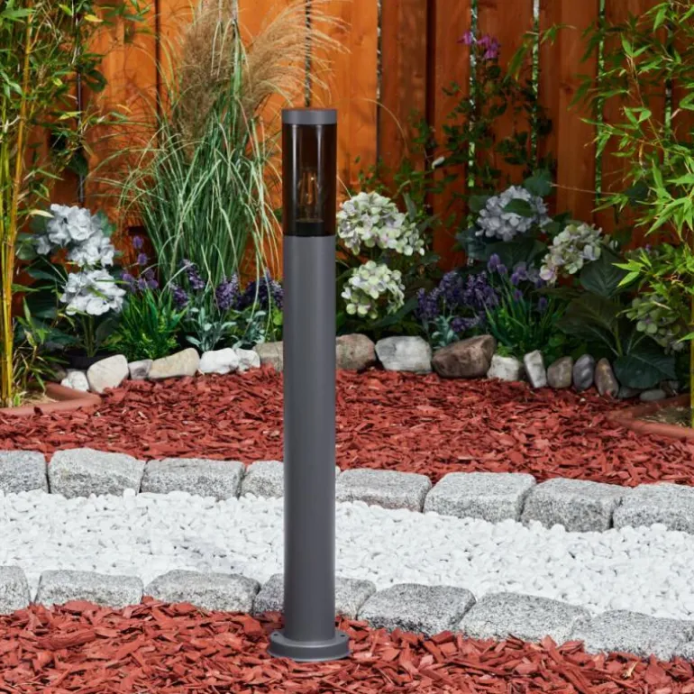 Borne lumineuse Gaborone Anthracite, 1 lumière