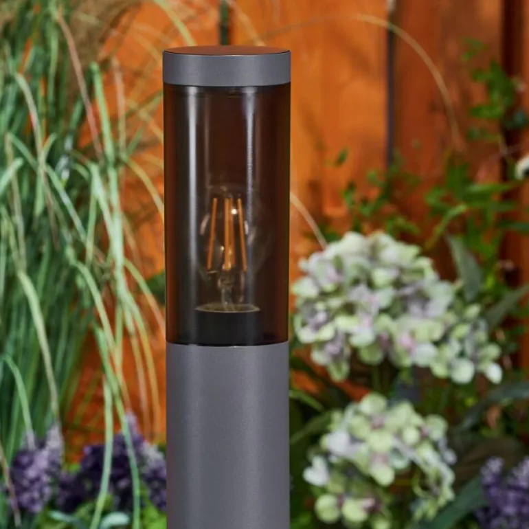 Borne lumineuse Gaborone Anthracite, 1 lumière