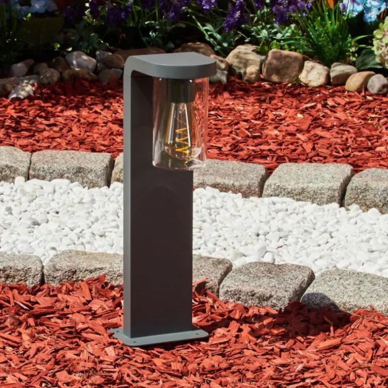 Borne lumineuse Radnor Anthracite, 1 lumière