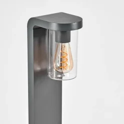 Borne lumineuse Radnor Anthracite, 1 lumière
