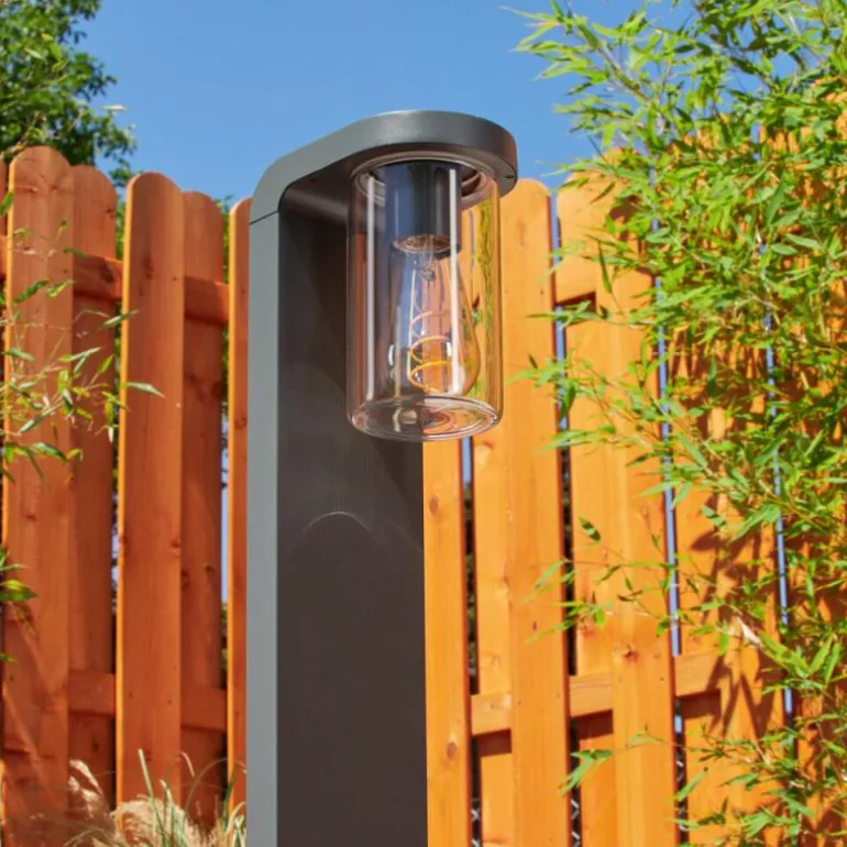 Borne lumineuse Radnor Anthracite, 1 lumière