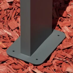 Borne lumineuse Radnor Anthracite, 1 lumière