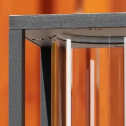 Borne lumineuse Radnor Anthracite, 1 lumière