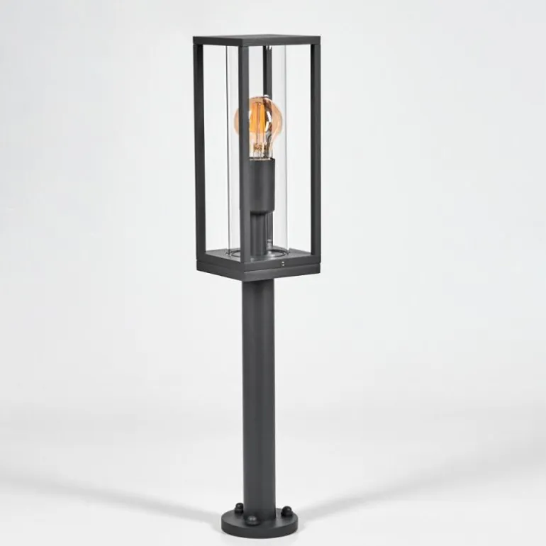 Borne lumineuse Radnor Anthracite, 1 lumière