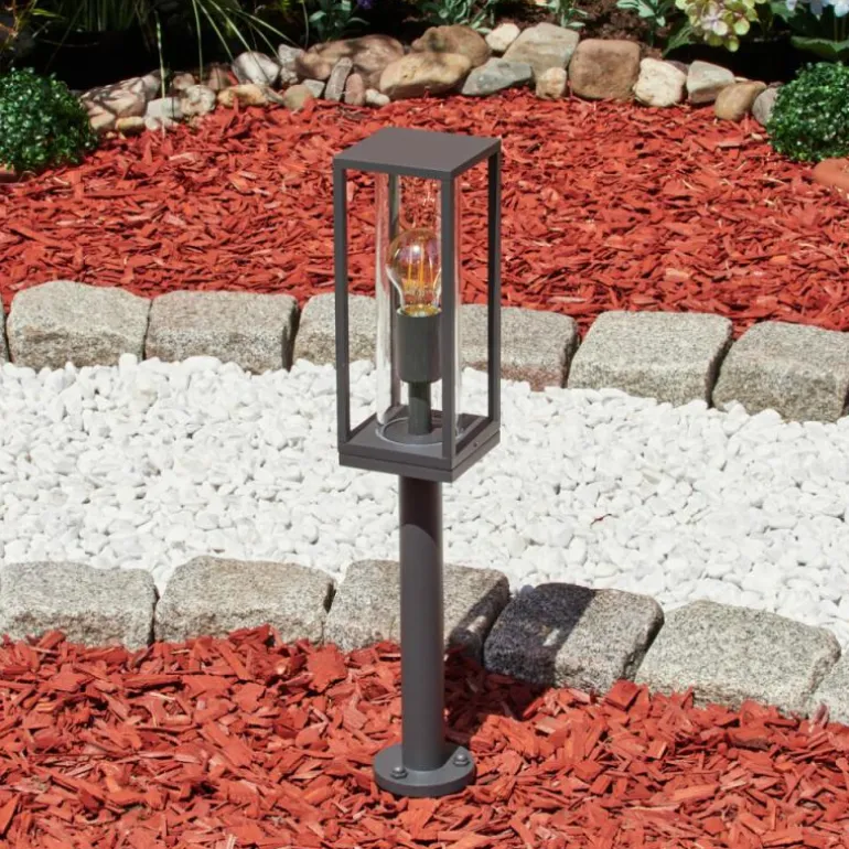 Borne lumineuse Radnor Anthracite, 1 lumière