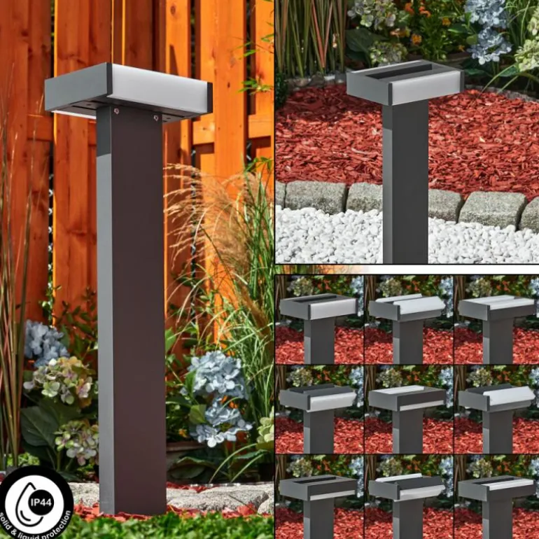 Borne lumineuse Ramalheira LED Anthracite, 1 lumière