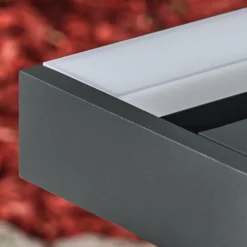 Borne lumineuse Ramalheira LED Anthracite, 1 lumière