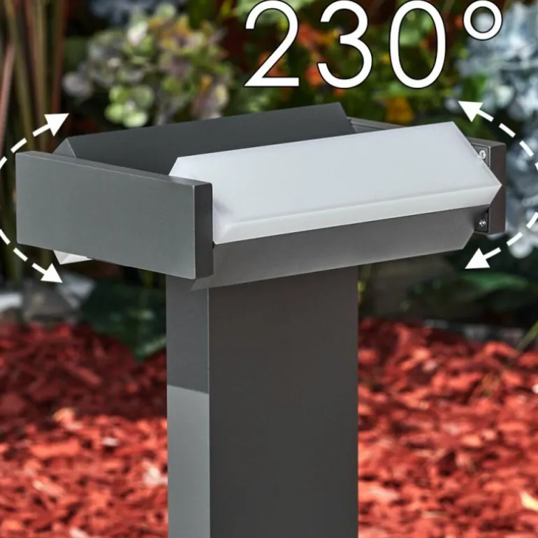 Borne lumineuse Ramalheira LED Anthracite, 1 lumière