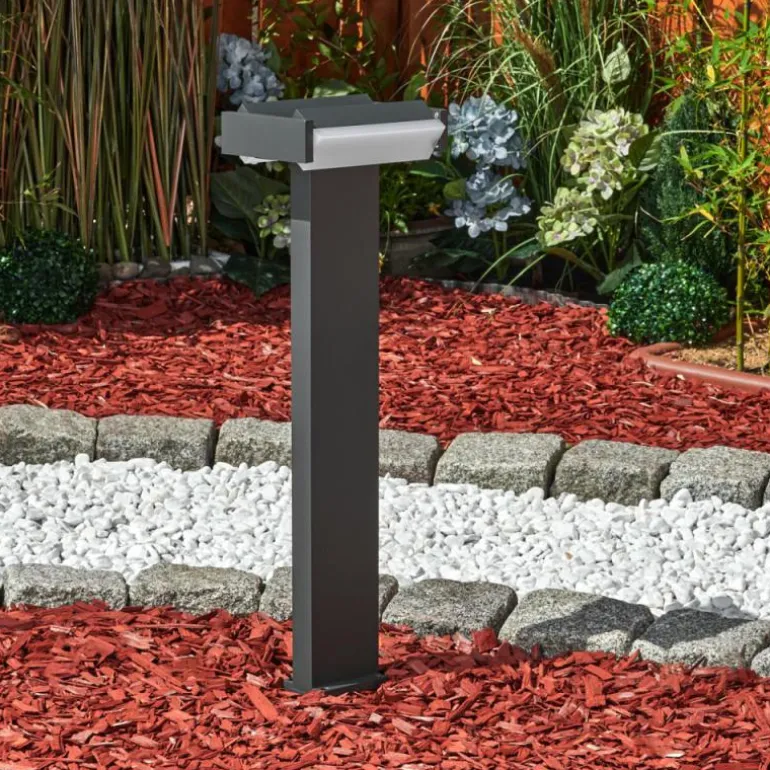 Borne lumineuse Ramalheira LED Anthracite, 1 lumière