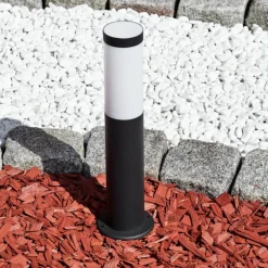 Borne lumineuse Ruti Noir, 1 lumière