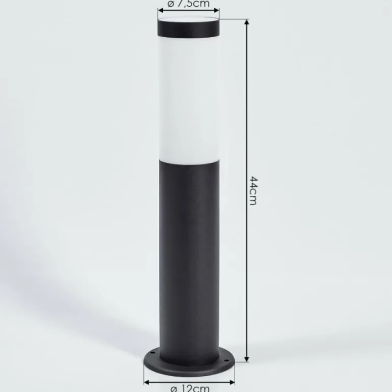 Borne lumineuse Ruti Noir, 1 lumière