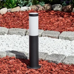 Borne lumineuse Ruti Noir, 1 lumière