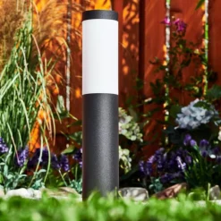 Borne lumineuse Ruti Noir, 1 lumière